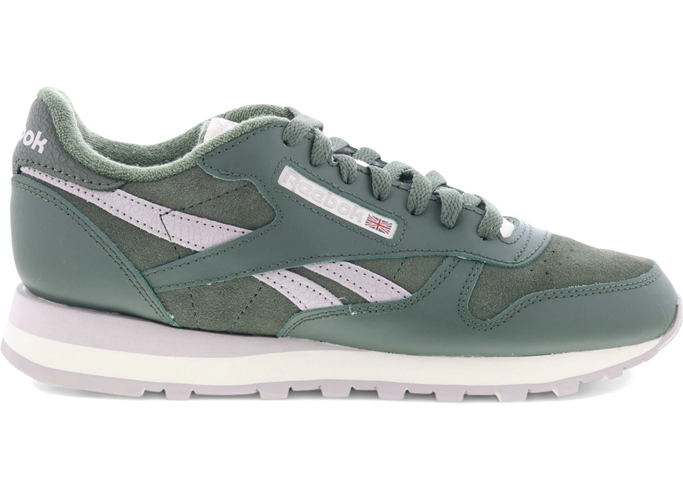 Reebok Classic Leather Breakaway Green Hazy Grey