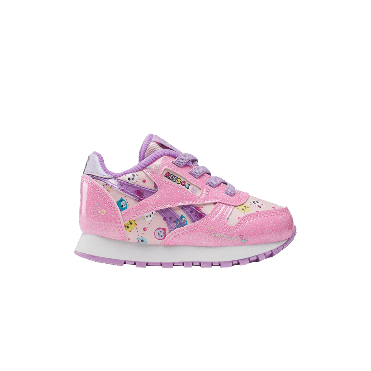 Gabby’s Dollhouse x Reebok Classic Leather Step 'n' Flash 2.0 Toddler 'Pink Purple'