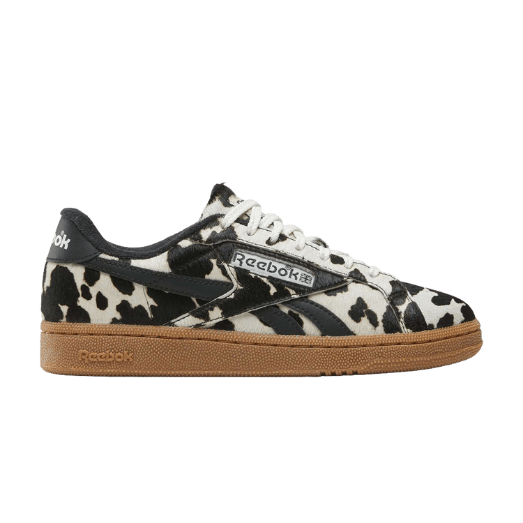 Wmns Reebok Club C Grounds UK 'Cow Print'