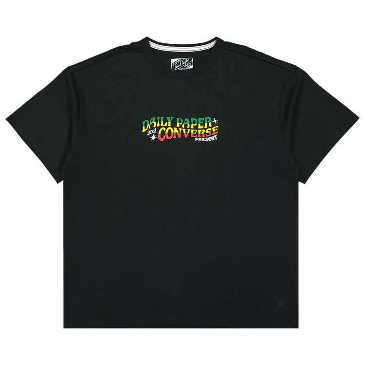Converse x Daily Paper Gold Standard Tee 'Black'