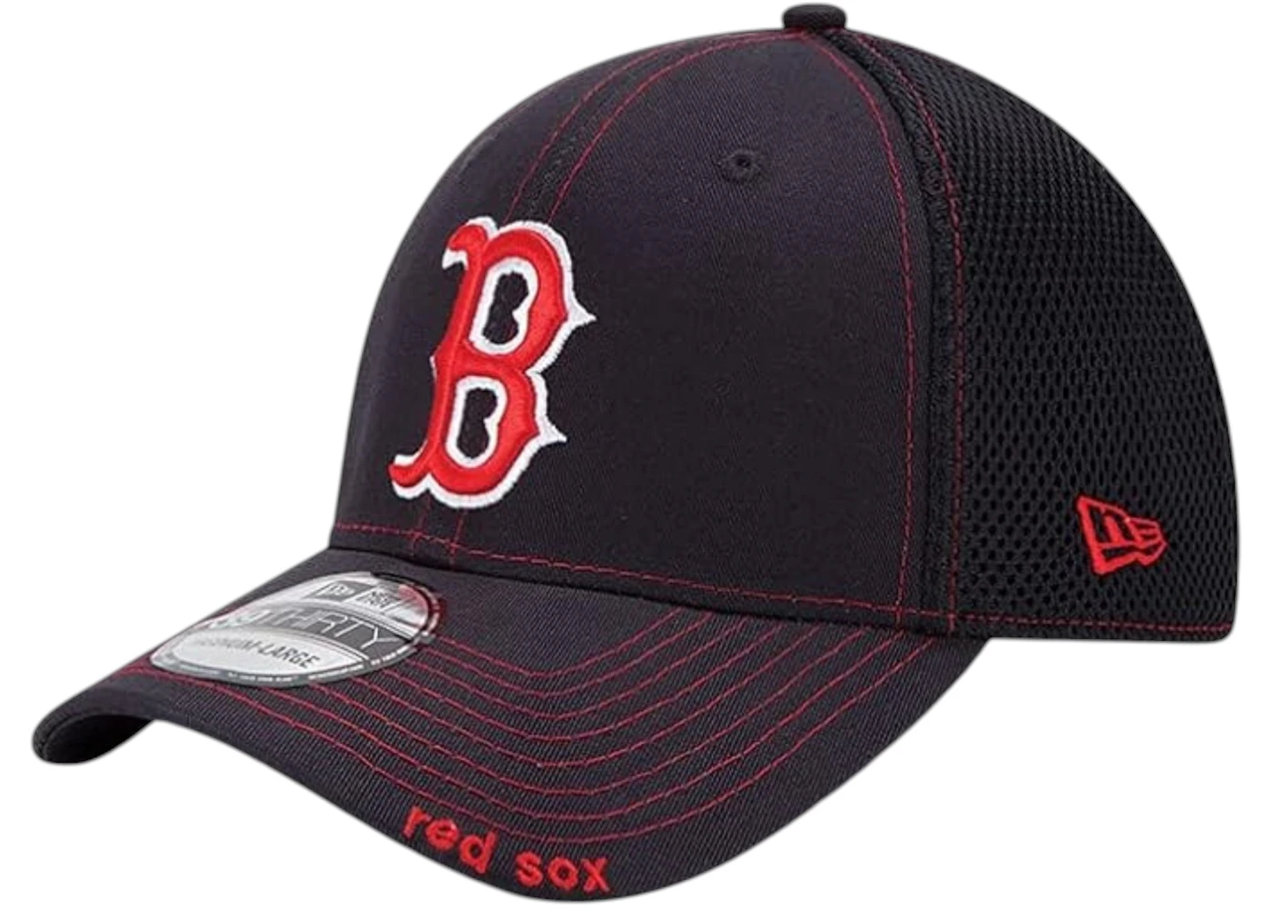 New Era MLB Boston Red Sox Neo Fitted Baseball Cap Blue