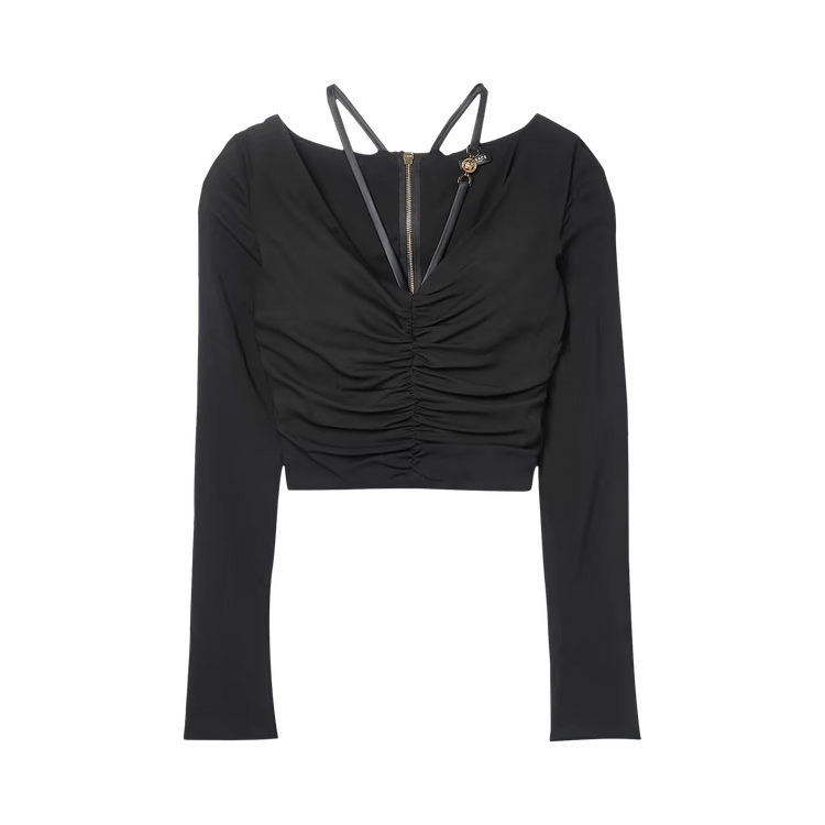 Versace Long-Sleeve Top 'Black'