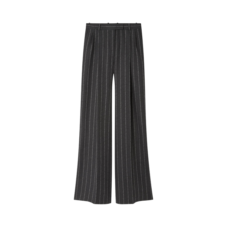 Versace Pinstripe Pant 'Medium Grey'
