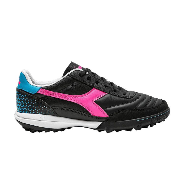 Diadora Calcetto GR LT TF 'Black Pink Fluorescent'