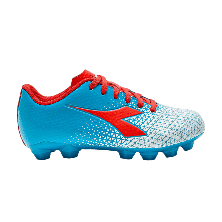 Diadora Cattura GR LPU Big Kid 'Blue Fluorescent Red'