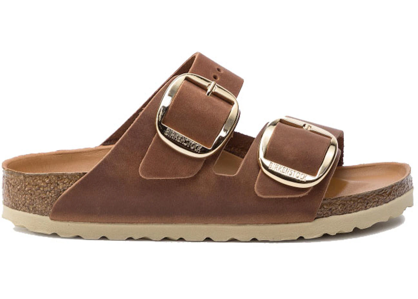 Birkenstock Arizona Big Buckle Oiled Leather Cognac (Women's)