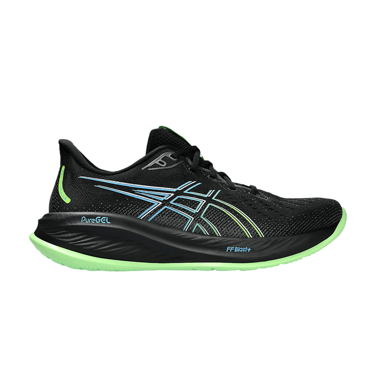 Asics Gel Cumulus 26 'Black Electric Lime'