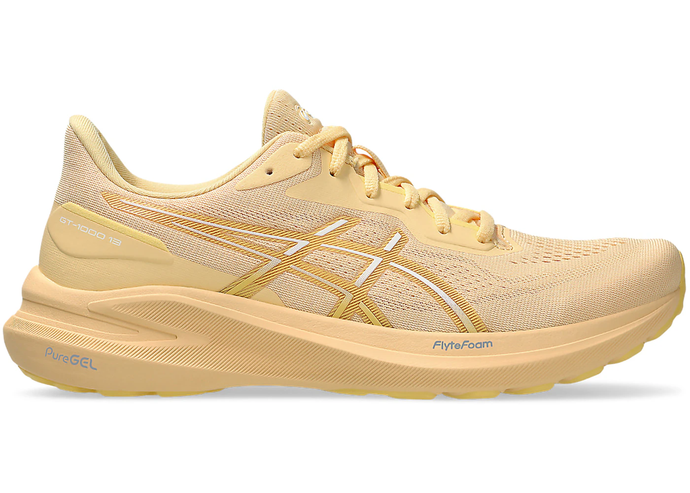 ASICS GT-1000 13 Light Orange Faded Yellow