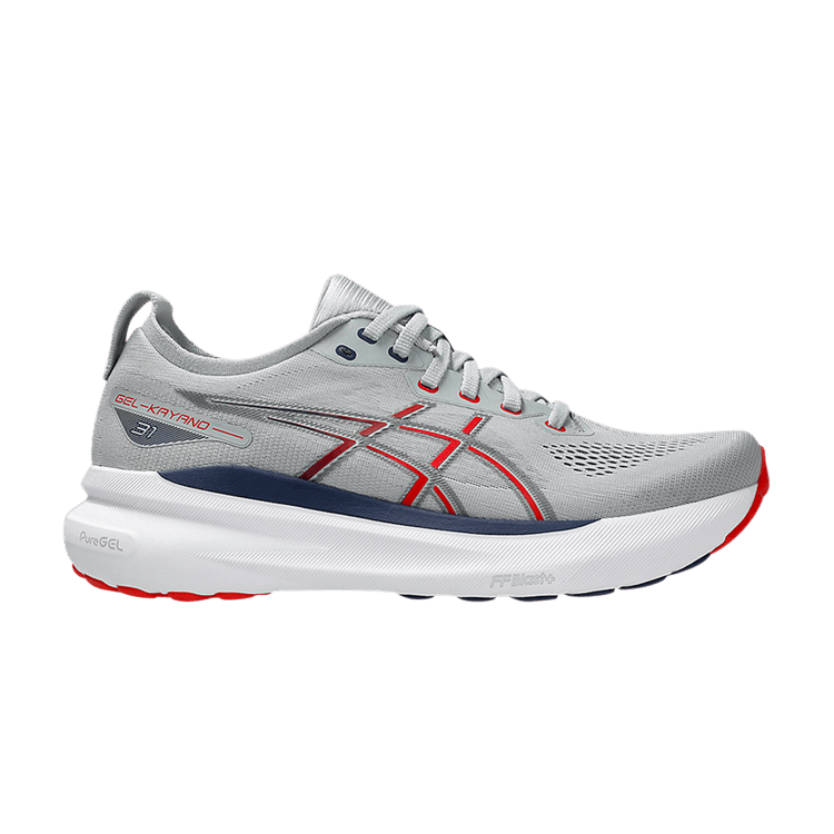 ASICS Gel Kayano 31 'Piedmont Grey Fiery Red'
