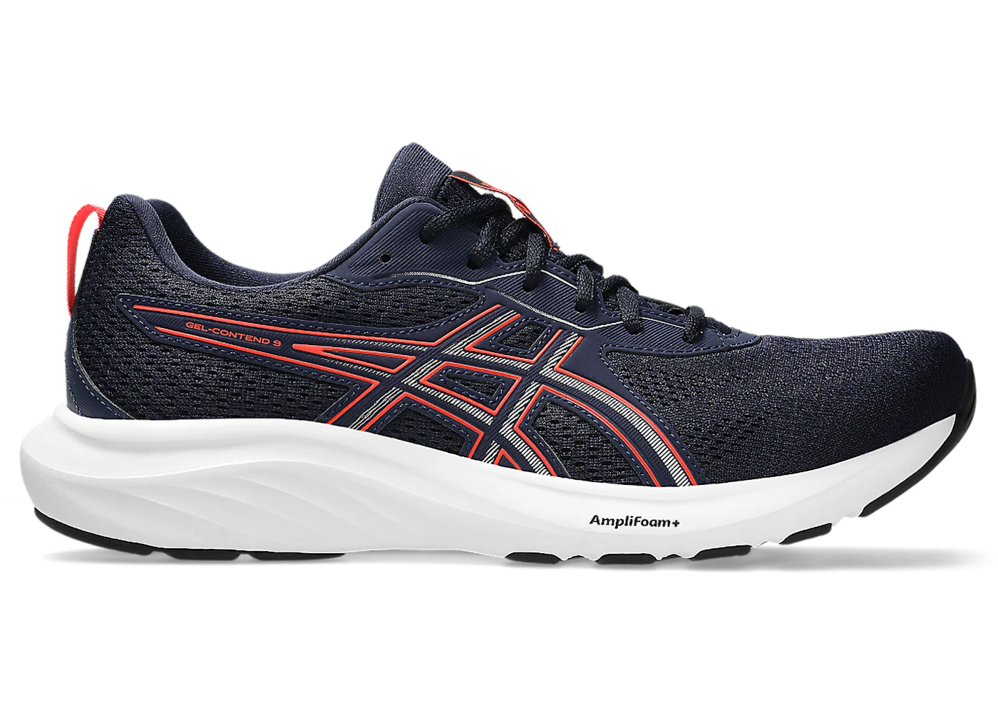 ASICS Gel-Contend 9 Midnight Flash Red