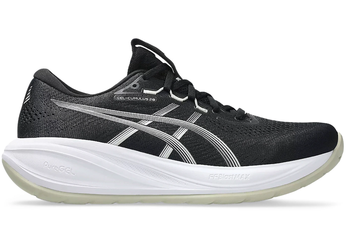 ASICS Gel-Cumulus 28 Black White