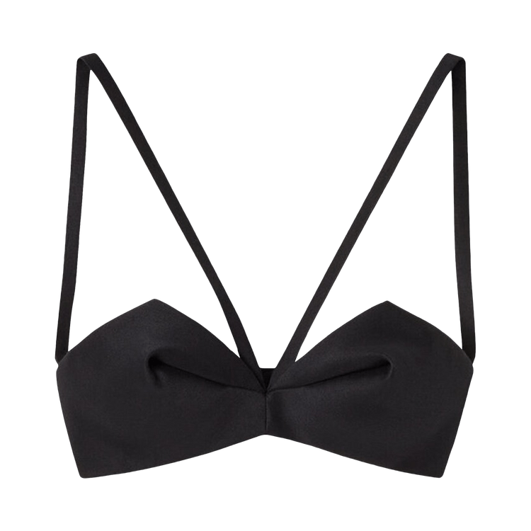 Versace Folded Bustier Top 'Black'