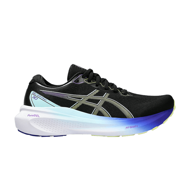 Asics Wmns Gel Kayano 30 'Black Blue Glow Yellow'