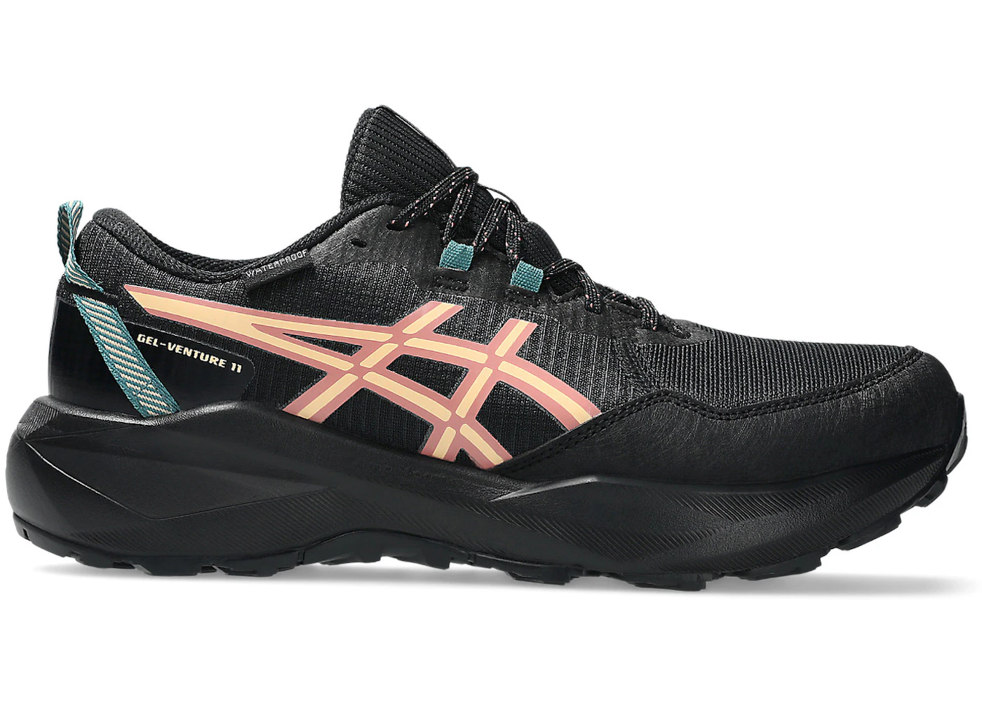 ASICS Gel-Venture 11 Waterproof Black Apricot Crush (Women's)
