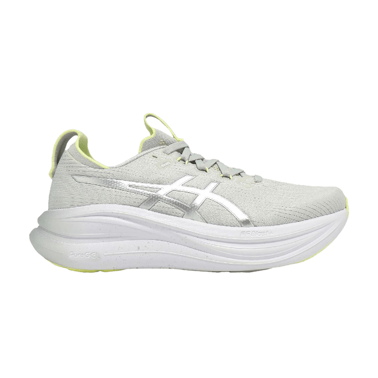 ASICS Wmns Gel Nimbus 28 Platinum 'Platinum Glow Green'