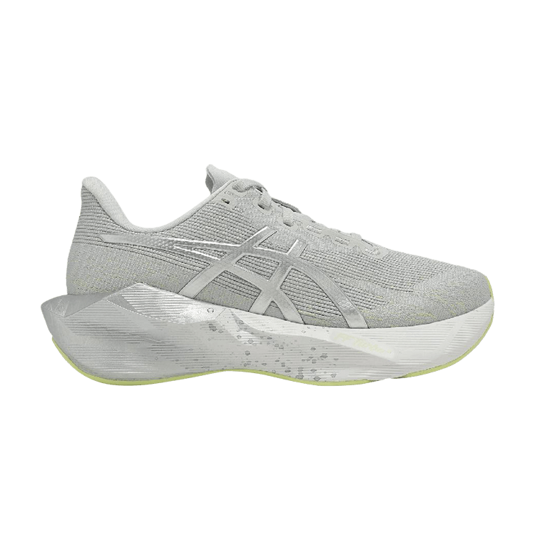 ASICS Wmns Novablast 6 Platinum 'Platinum Glow Green'