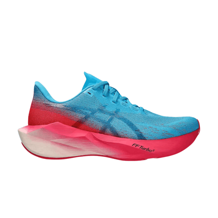 Distance x ASICS Novablast 6 'Digital Aqua'