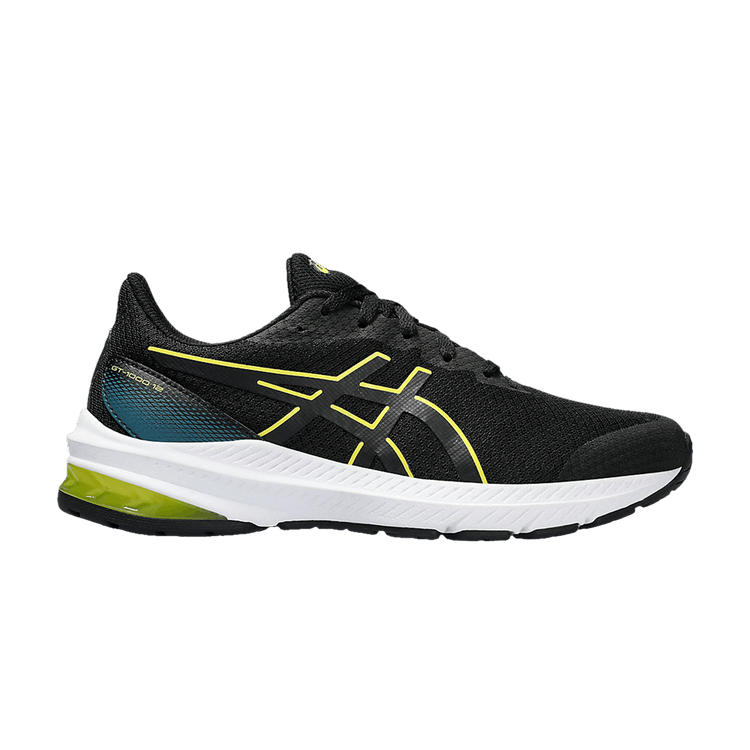 Asics GT 1000 12 GS 'Black Bright Yellow'