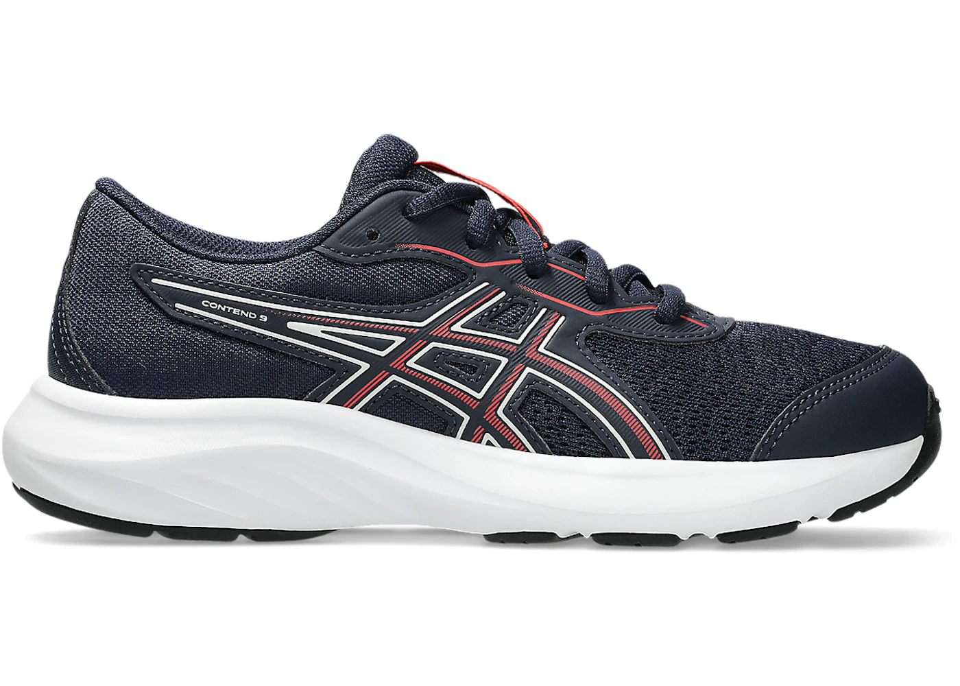 ASICS Contend 9 Midnight Flash Red (GS)