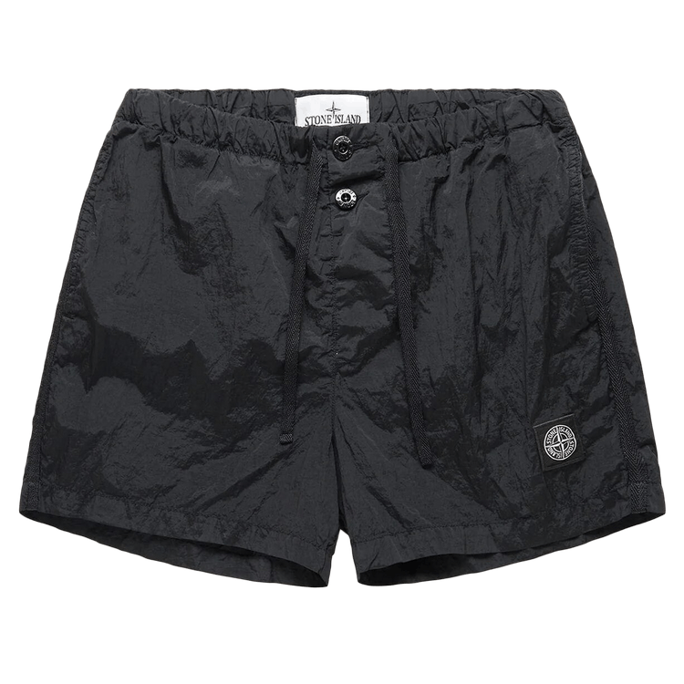 Stone Island Nylon Metal Beach Shorts 'Black'