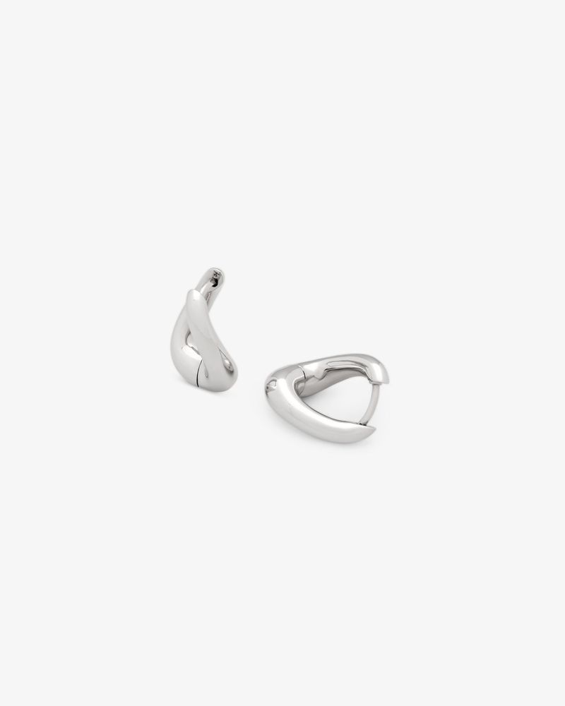Tom Wood Twist Small Hoop Earrings