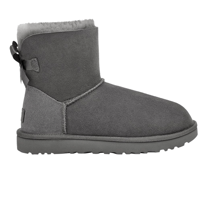 UGG Wmns Mini Bailey Bow II Boot 'Grey