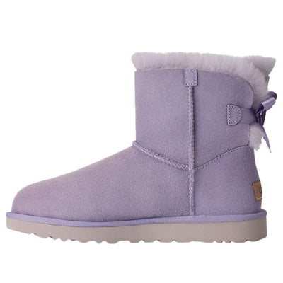 (WMNS) UGG Mini Bailey Bow II 'Warm Lilac'