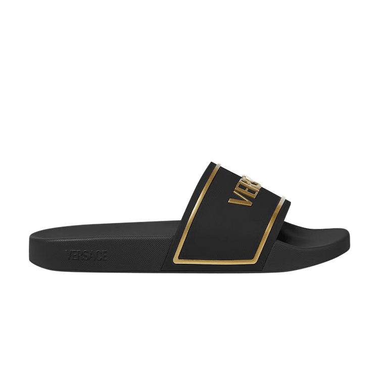 Versace Rubber Slider 'Black'