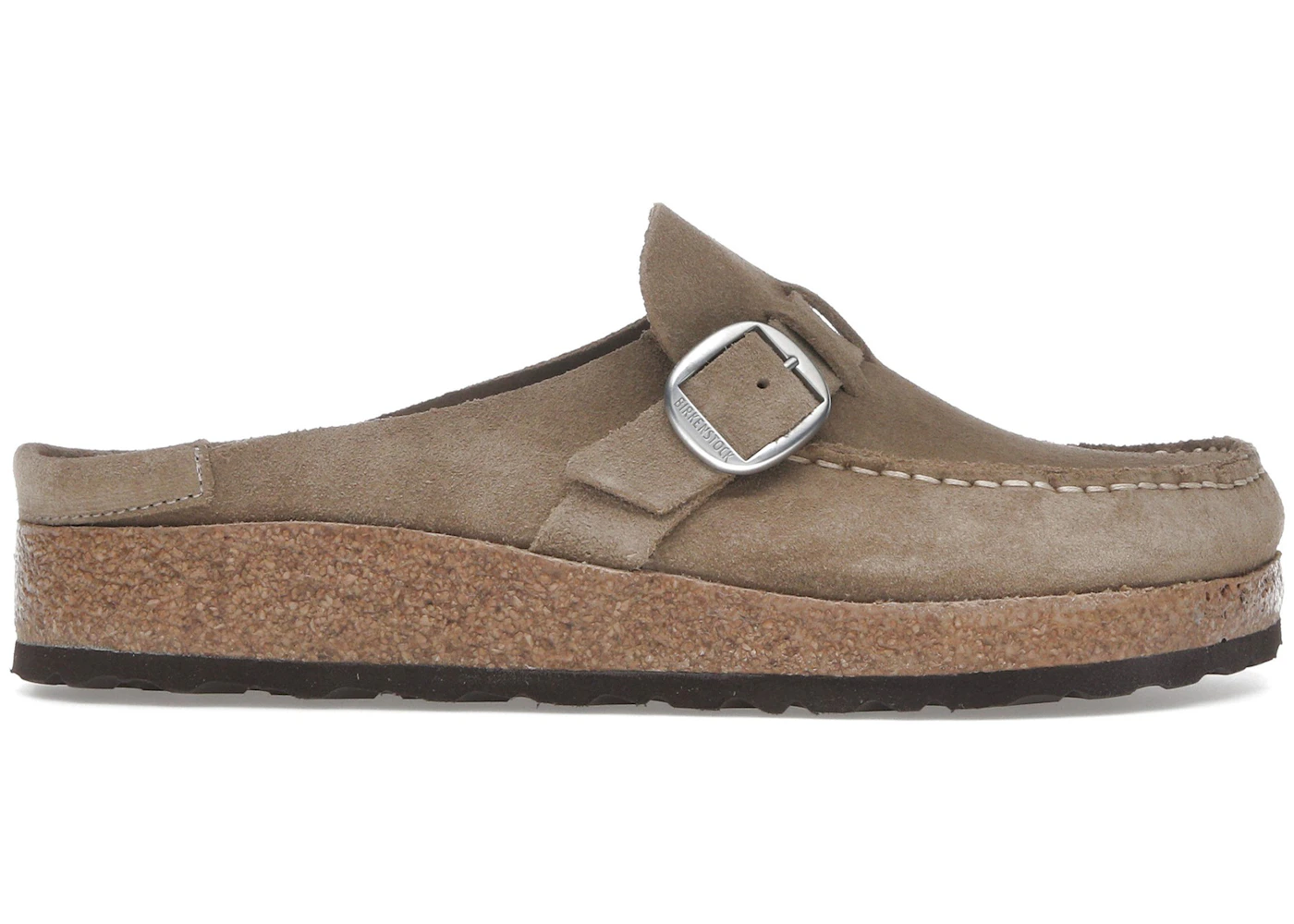 Birkenstock Buckley Suede Gray Taupe