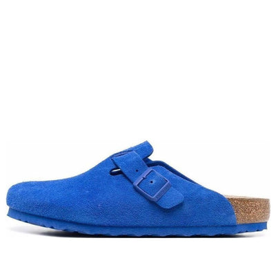 Birkenstock Boston Suede Leather 'Ultra Blue'
