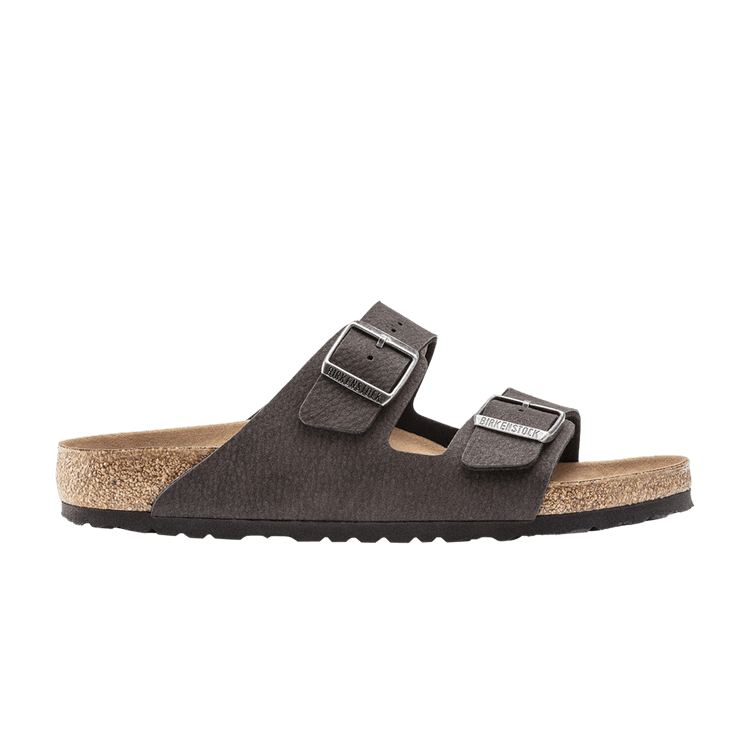 Birkenstock Arizona Vegan 'Desert Dust Black'