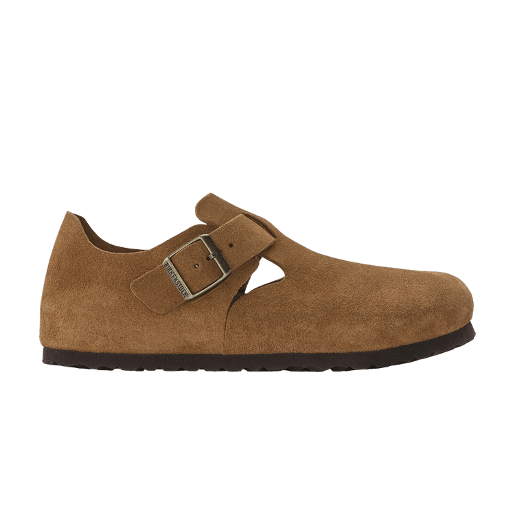 Birkenstock London Suede Leather 'Mink'