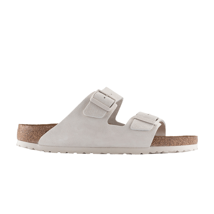 Birkenstock Arizona Soft Footbed Narrow 'Antique White'