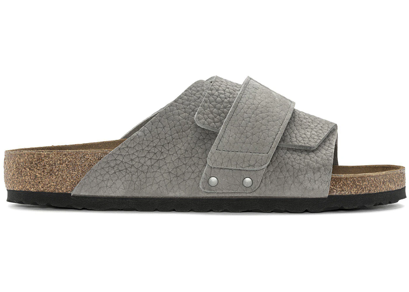 Birkenstock Kyoto Nubuck Leather Desert Buck Whale Grey