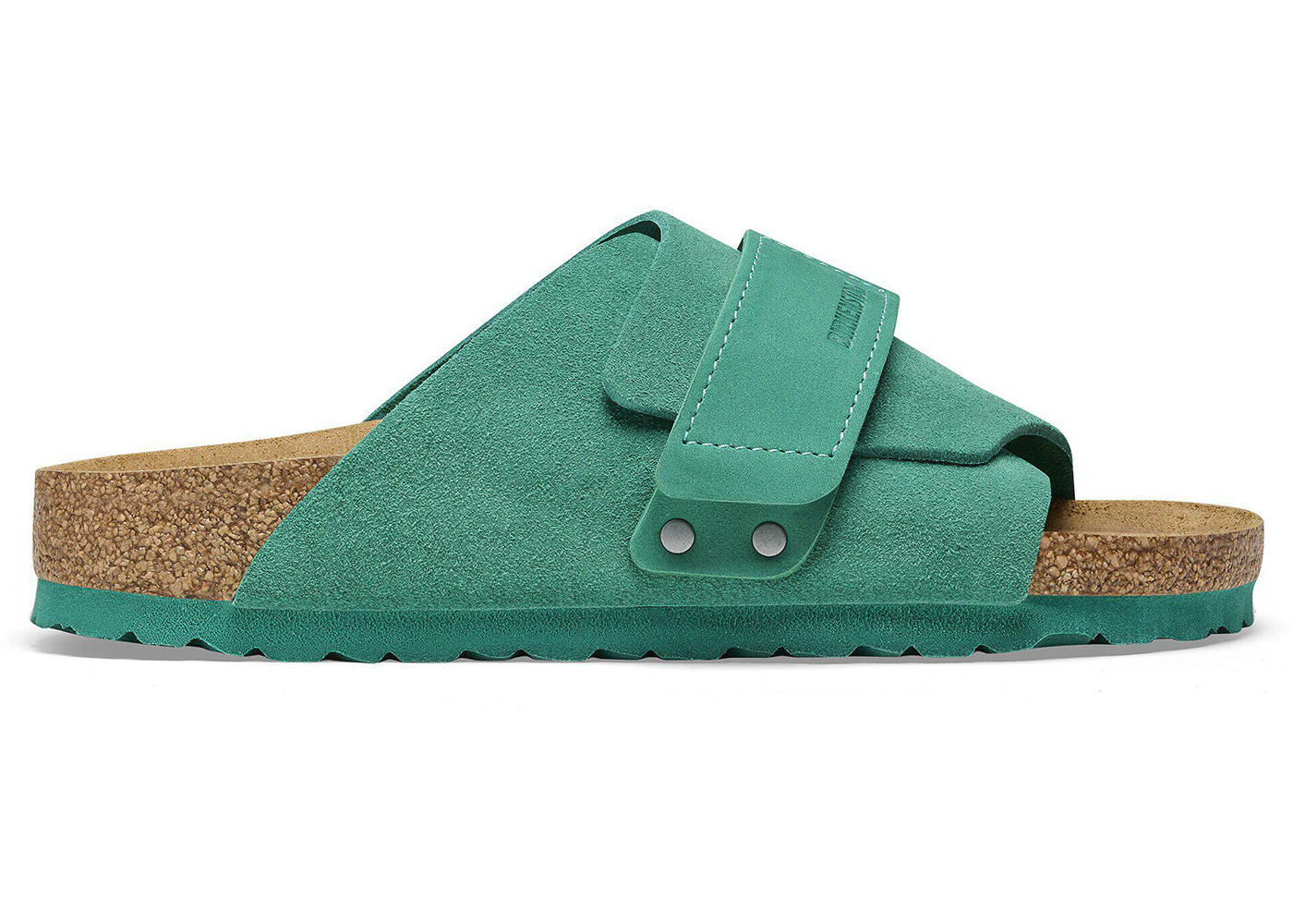 Birkenstock Kyoto Nubuck Suede Digital Green