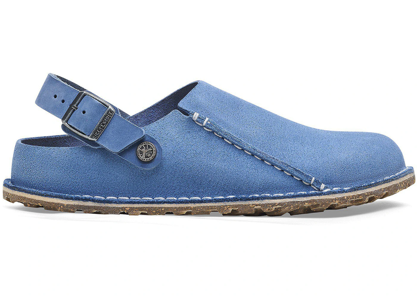 Birkenstock Lutry Premium Suede Elemental Blue