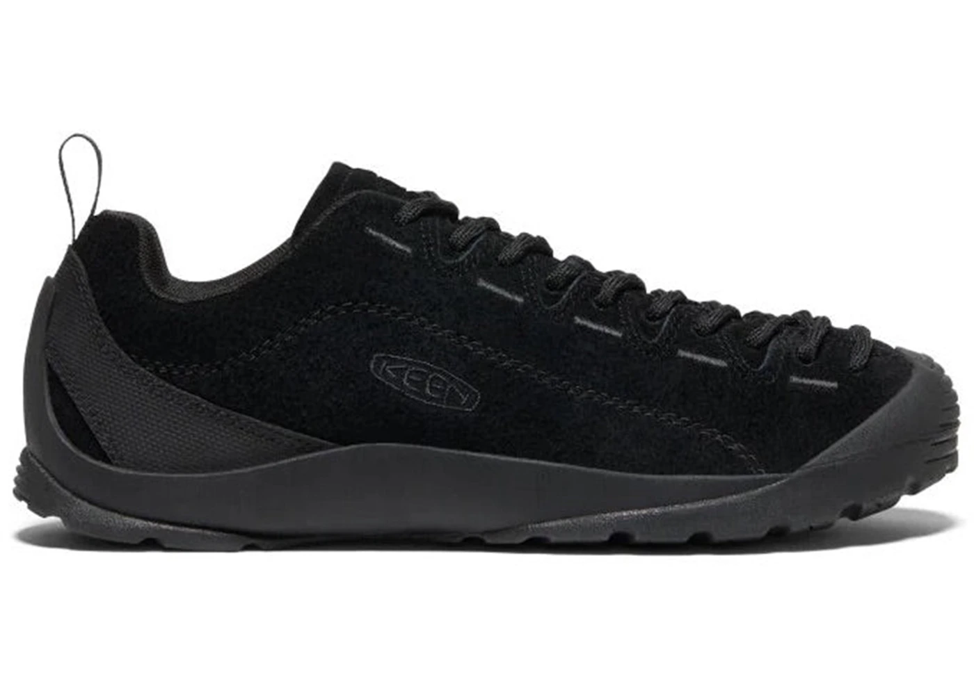 Keen Jasper Hairy Black Black Suede