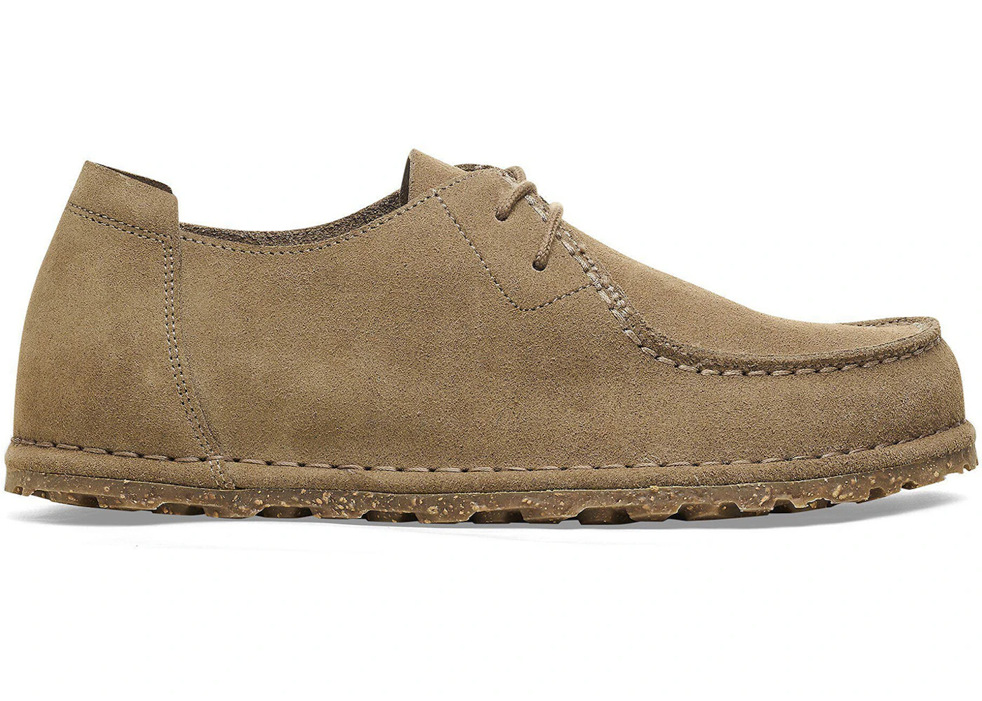 Birkenstock Utti Lace Suede Leather Grey Taupe
