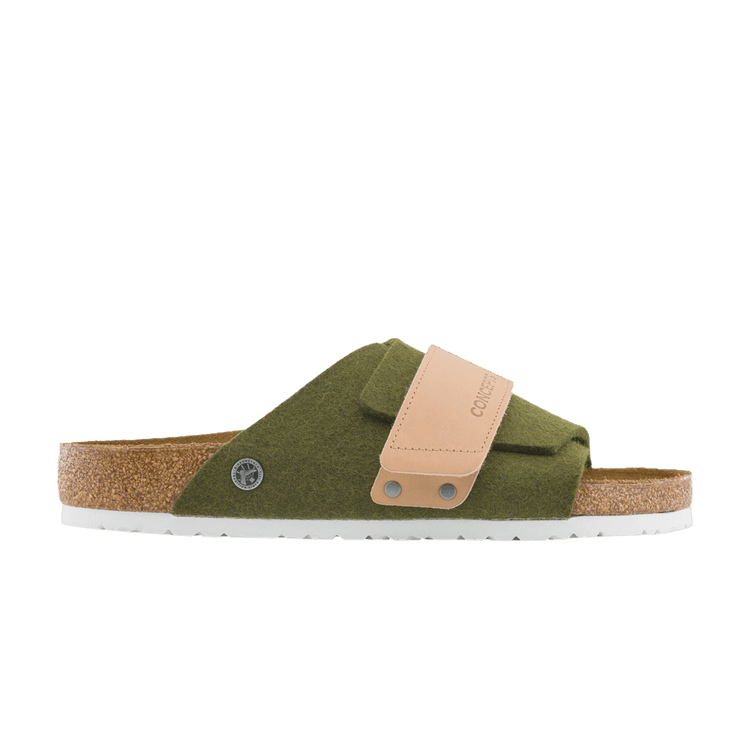 Concepts x Birkenstock Kyoto 'Olive Felt'
