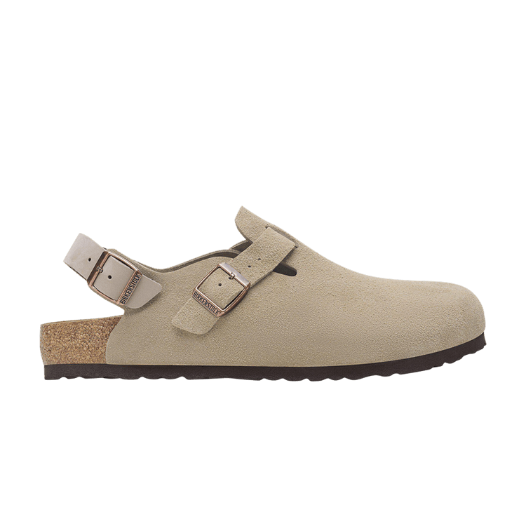 Birkenstock Tokio Suede Narrow 'Taupe'