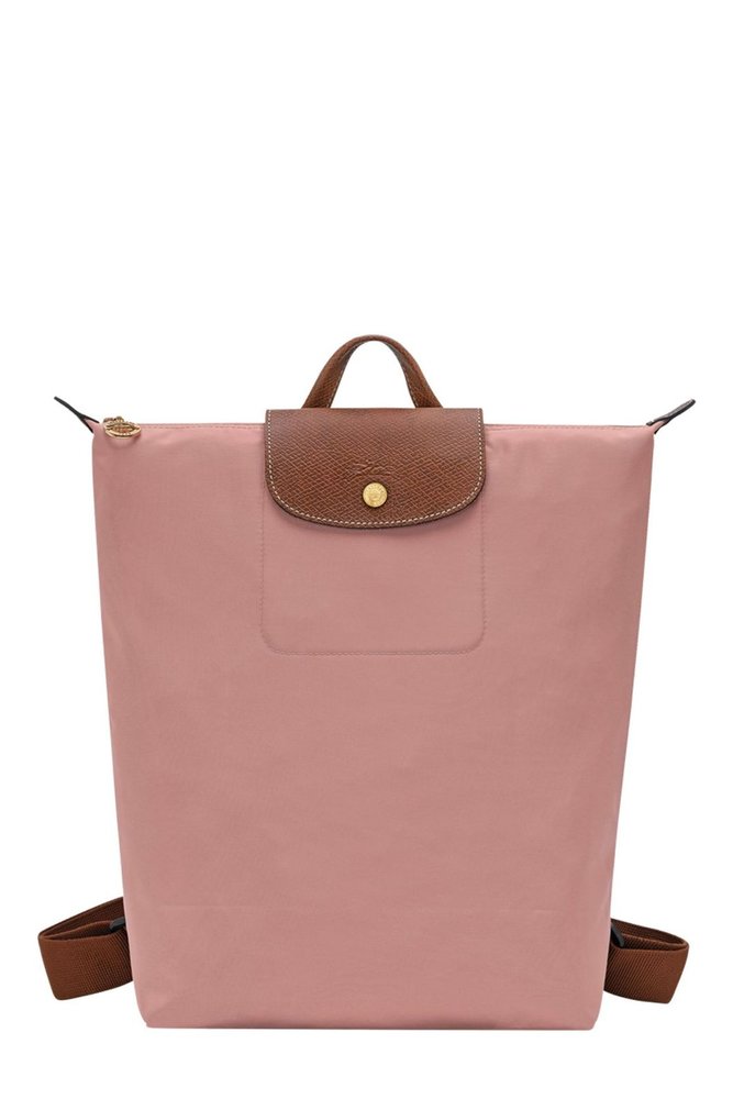 Longchamp Le Pliage Logo Embossed Backpack