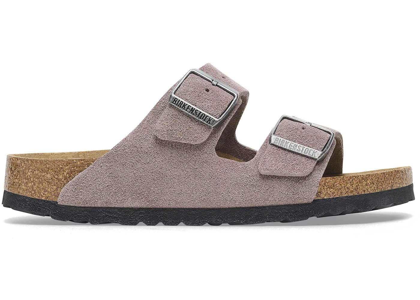 Birkenstock Arizona Soft Footbed Suede Faded Purple