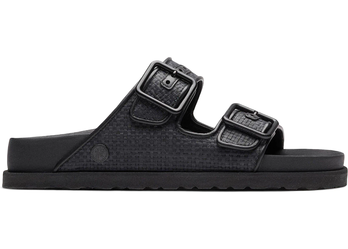 Birkenstock 1774 Arizona Raffia Black