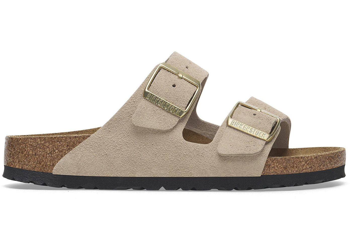 Birkenstock Arizona Suede Leather Sandcastle