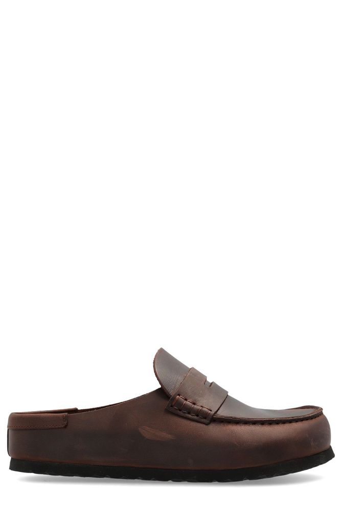 Birkenstock Naples Leather Clogs