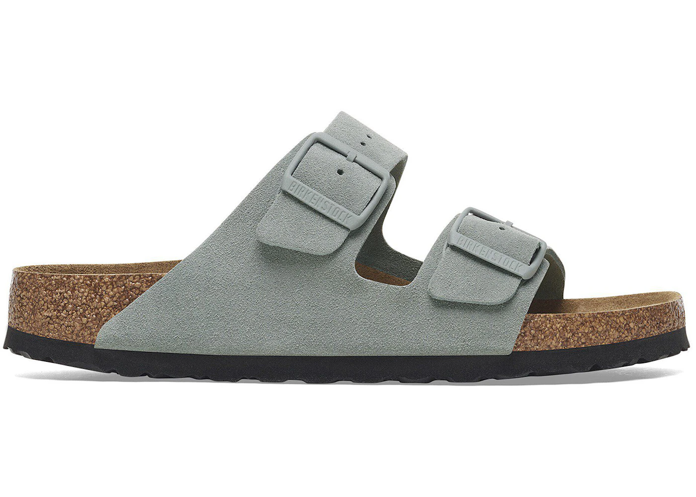 Birkenstock Arizona Soft Footbed Suede Leather Pure Sage