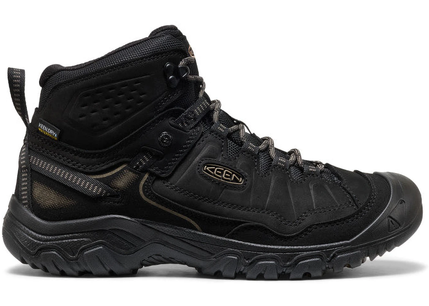 Keen Targhee IV Waterproof Hiking Boot Triple Black