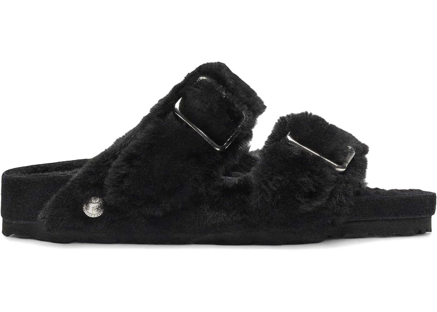 Birkenstock 1774 Arizona Shearling Black
