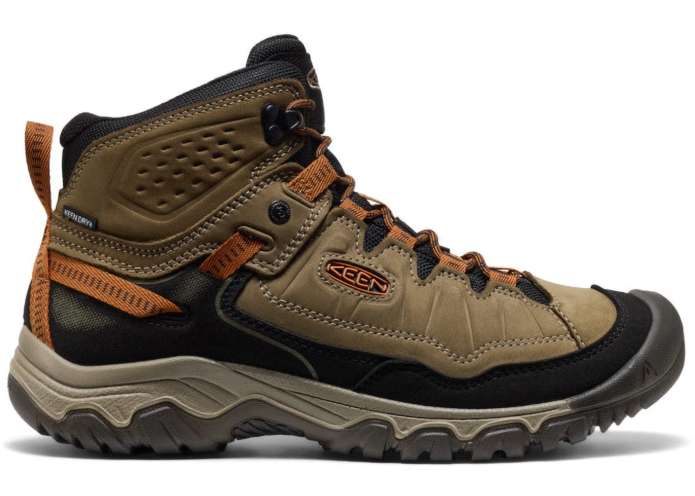 Keen Targhee IV Waterproof Hiking Boot Sea Turtle Roasted Pecan