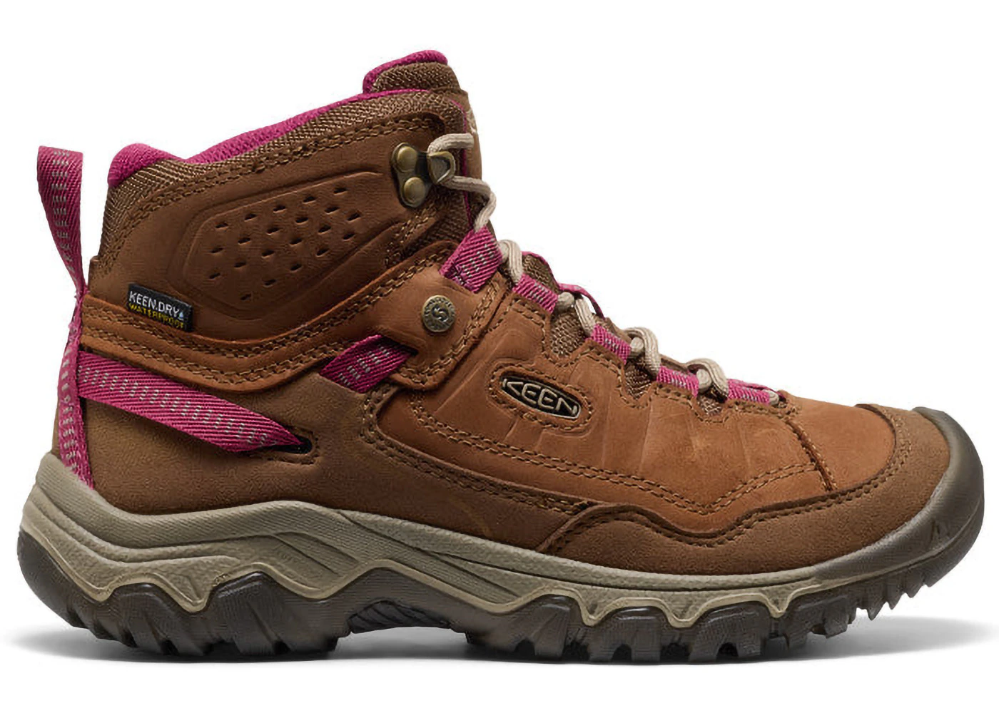 Keen Targhee IV Waterproof Hiking Boot Bison Beaujolais (Women's)